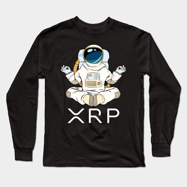 XRP Ripple token Crypto Xrp Army coin Ripple xrp token coin token Crytopcurrency Long Sleeve T-Shirt by JayD World